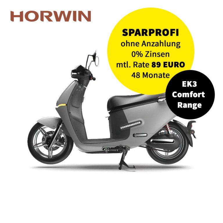 Horwin EK3 – 95 km/h